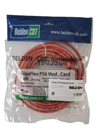 کابل شبکه cat6 متراژ 15 برند BELDEN